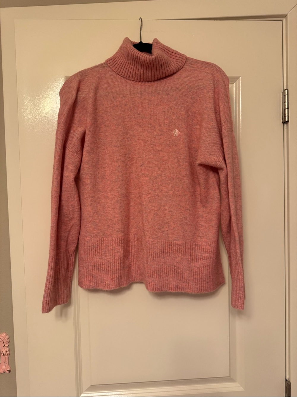 J. Crew Women's Pink Turtleneck Sweater
